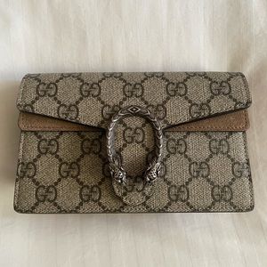 Gucci Dionysus GG Supreme Super Mini Bag (authentic)